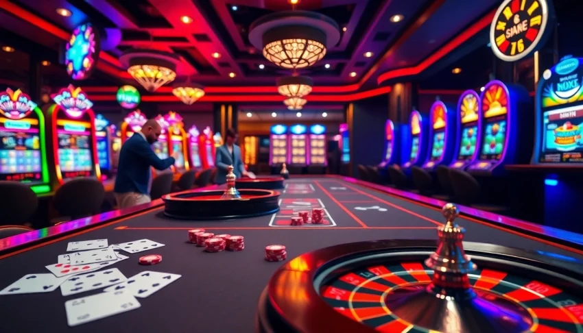Experience excitement at https://f8bet.ventures/ with vibrant casino tables and engaging players.