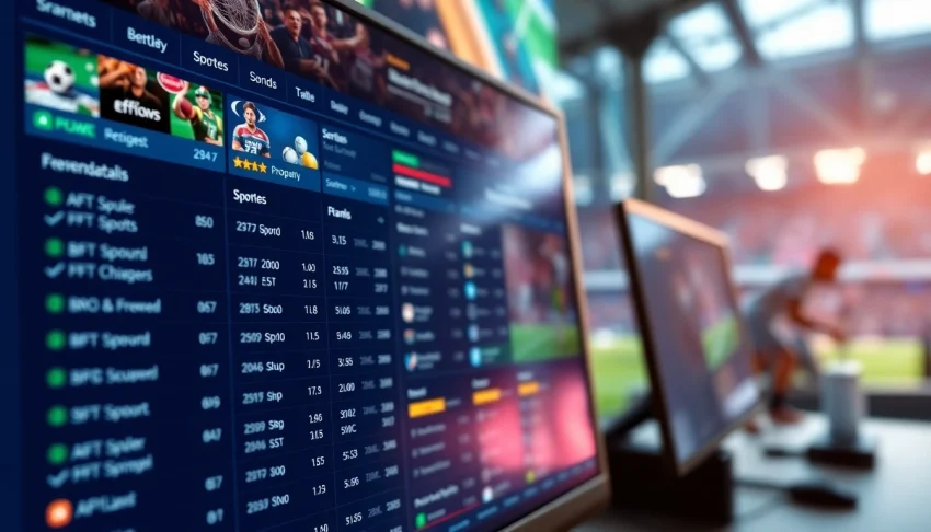 Découvrez le meilleur site de paris sportifs avec une interface utilisateur dynamique et énergique.